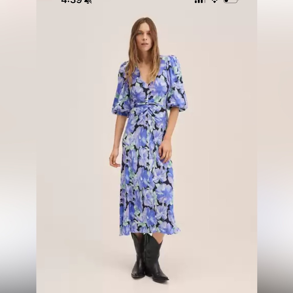 Mango Floral Dress